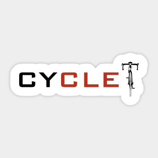 Cycle Too Sticker